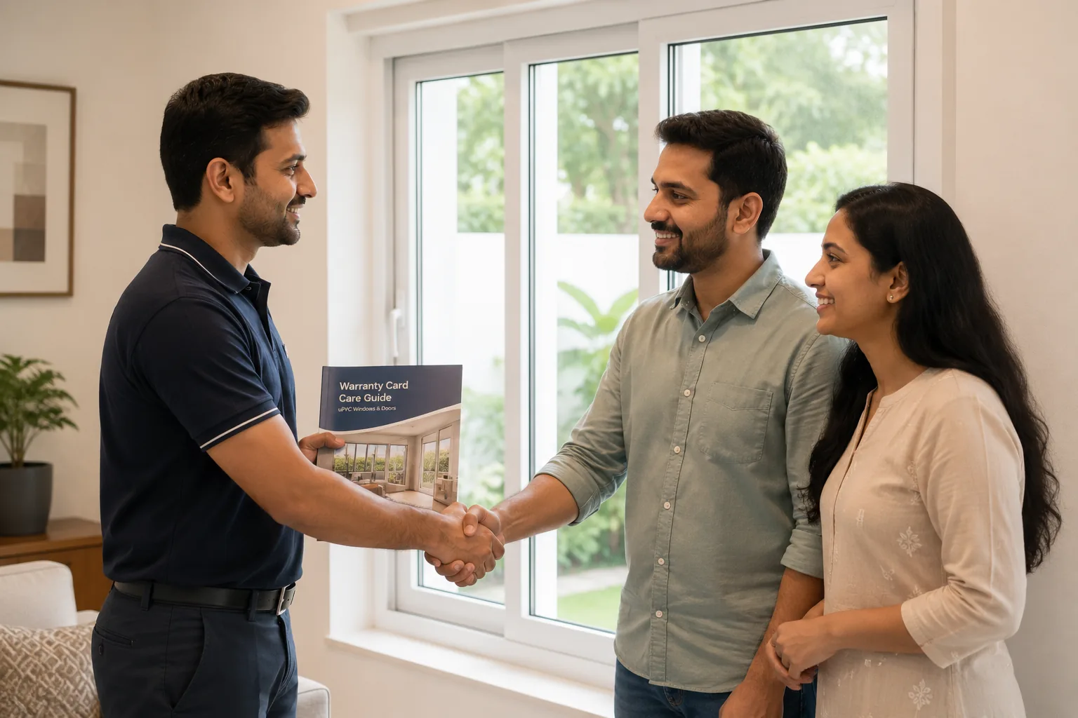 Quality Check — Rudratech uPVC window quality check process