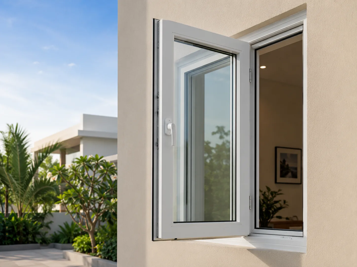 Casement Windows by Rudratech, fabricated and installed in Surat