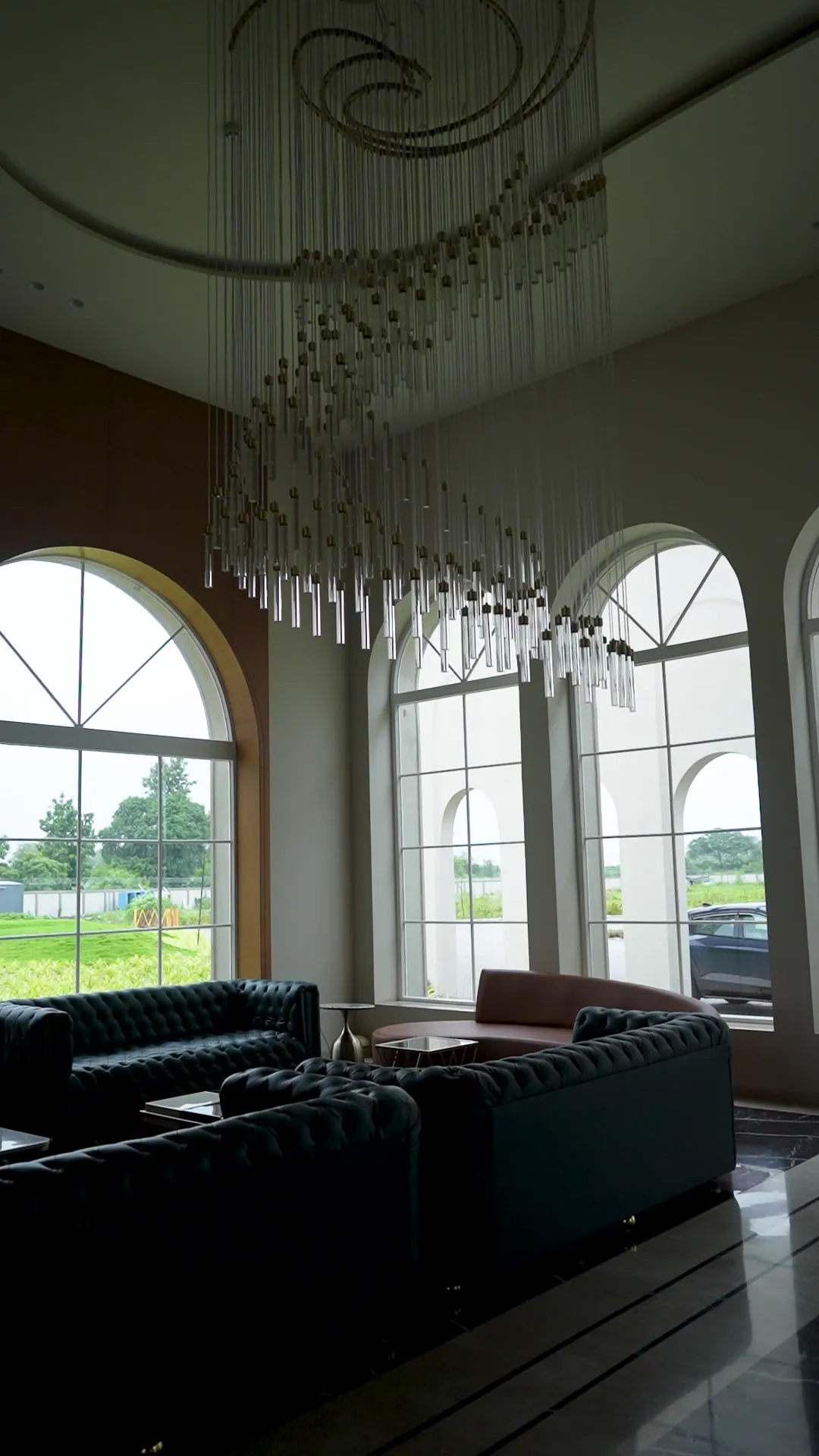 Clubhouse with Arched Glazing — uPVC windows by Rudratech, Surat