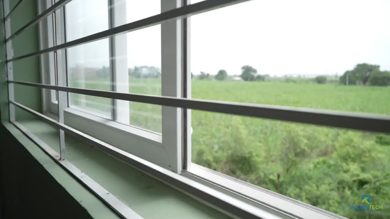 Curved Commercial Building by Rudratech — uPVC installation detail 8